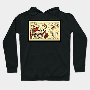 Teacher Toad - Vietnam folk art Hoodie